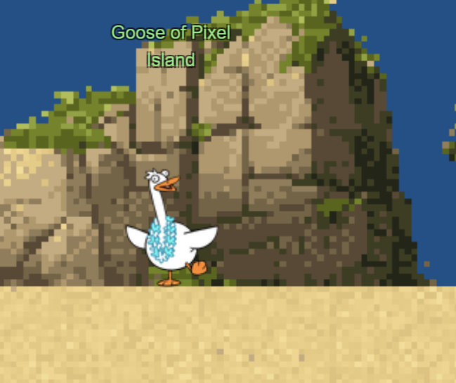 Goose of Pixel Island